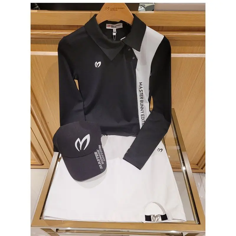 Golf Equipment Women - ملابس جولف نسائية أصلية كورية بأكمام