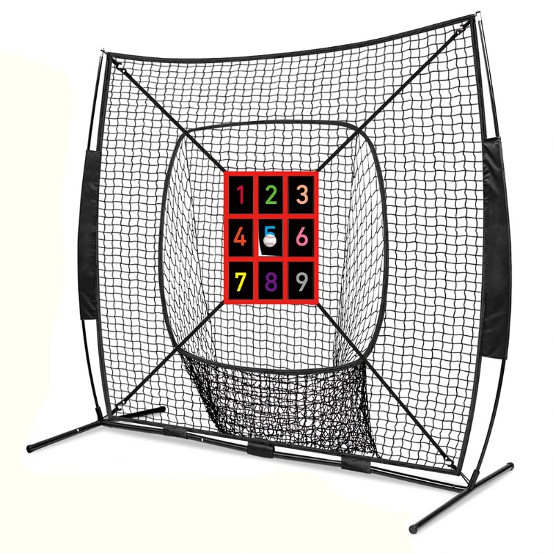 Practice Net Hitting - هدف تدريب البيسبول القابل للتعديل بـ