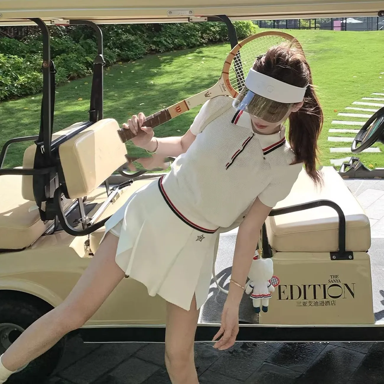 Golf Equipment Women - طقم ملابس جولف نسائي صيفي من