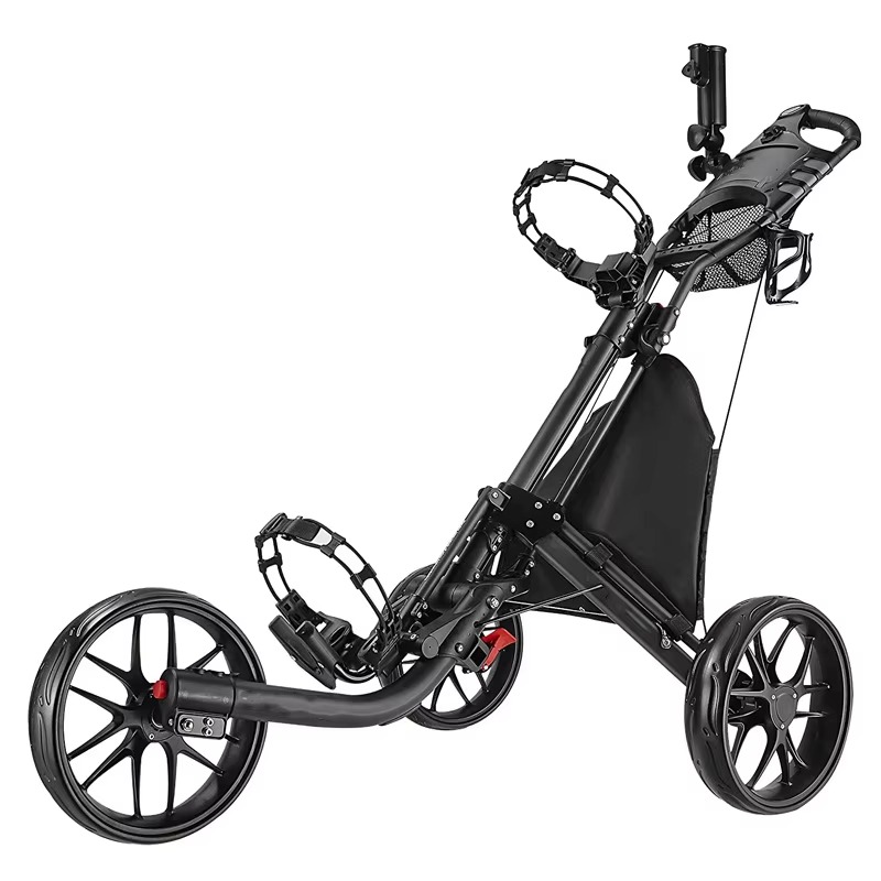 Pull Cart Fold - عربة جولف قابلة للطي بأربع عجلات،