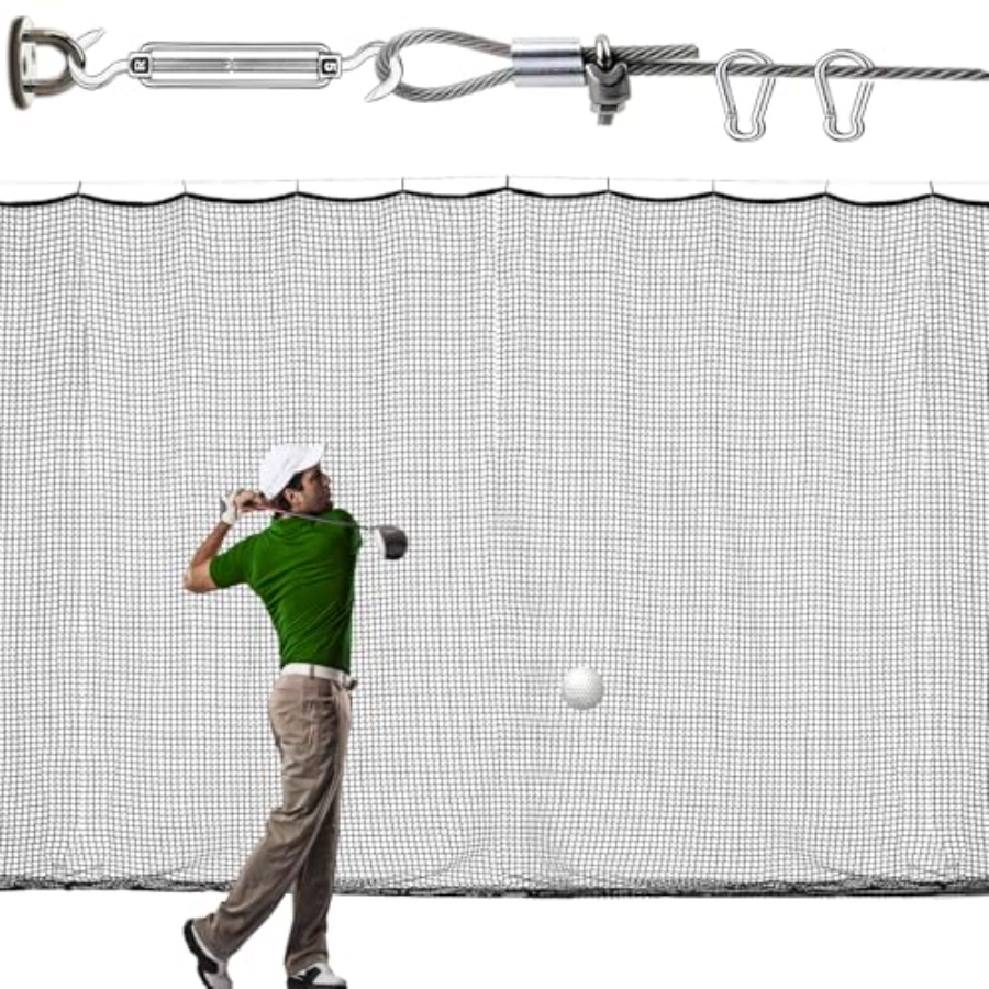 Practice Net Hitting - شبكة تدريب الجولف، طقم تعليق لممارسة