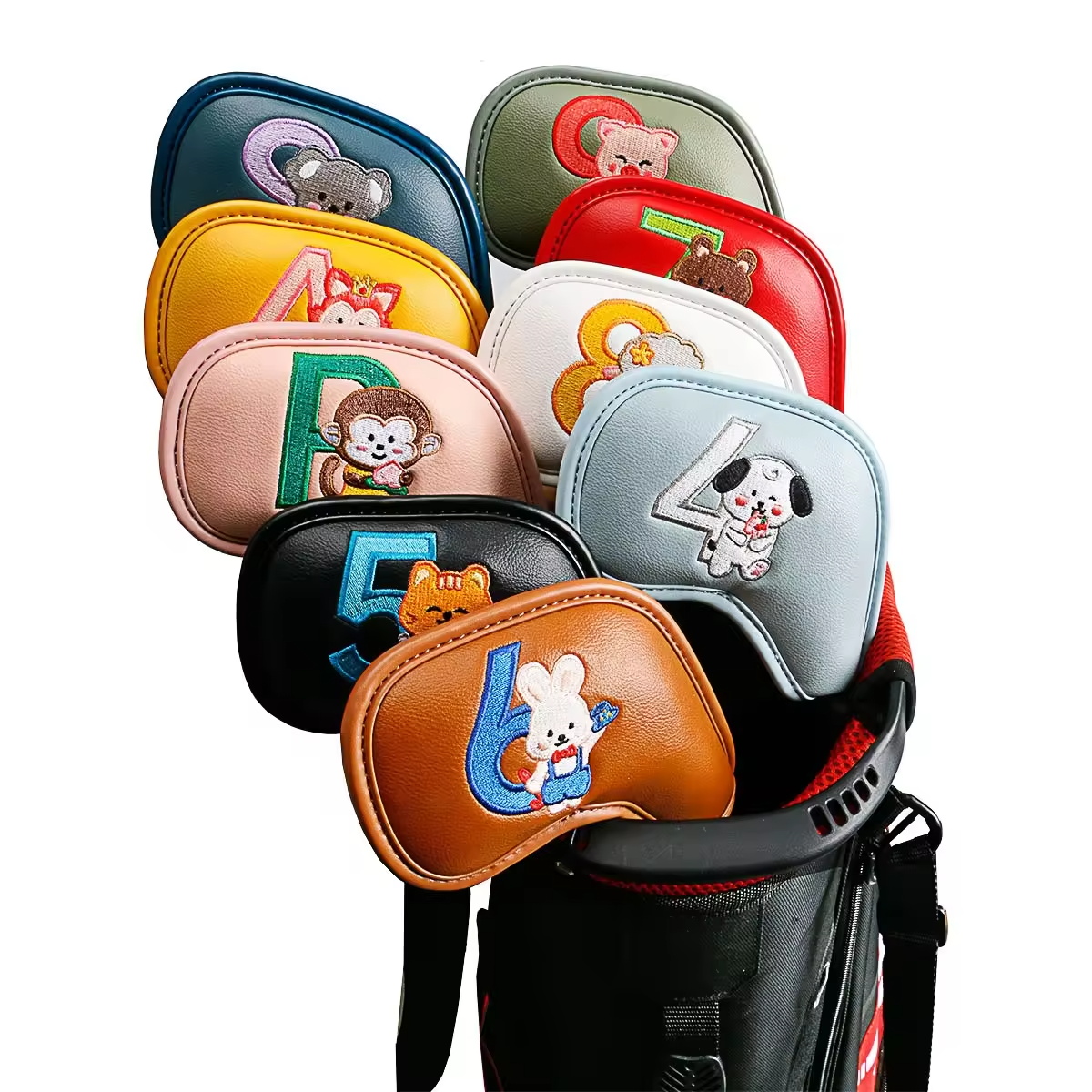 Golf Equipment And Accessories - 9 قطع من أغطية رؤوس مضارب