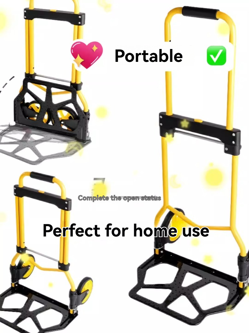 Pull Cart Fold - عربة يدوية خفيفة الوزن قابلة للطي،