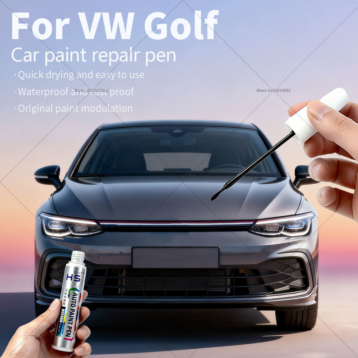 Golf Equipment And Accessories - قلم إصلاح طلاء السيارات اللمس حتى