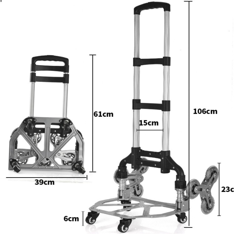 Pull Cart Fold - عربات تسلق السلالم، عربات يدوية، عربات
