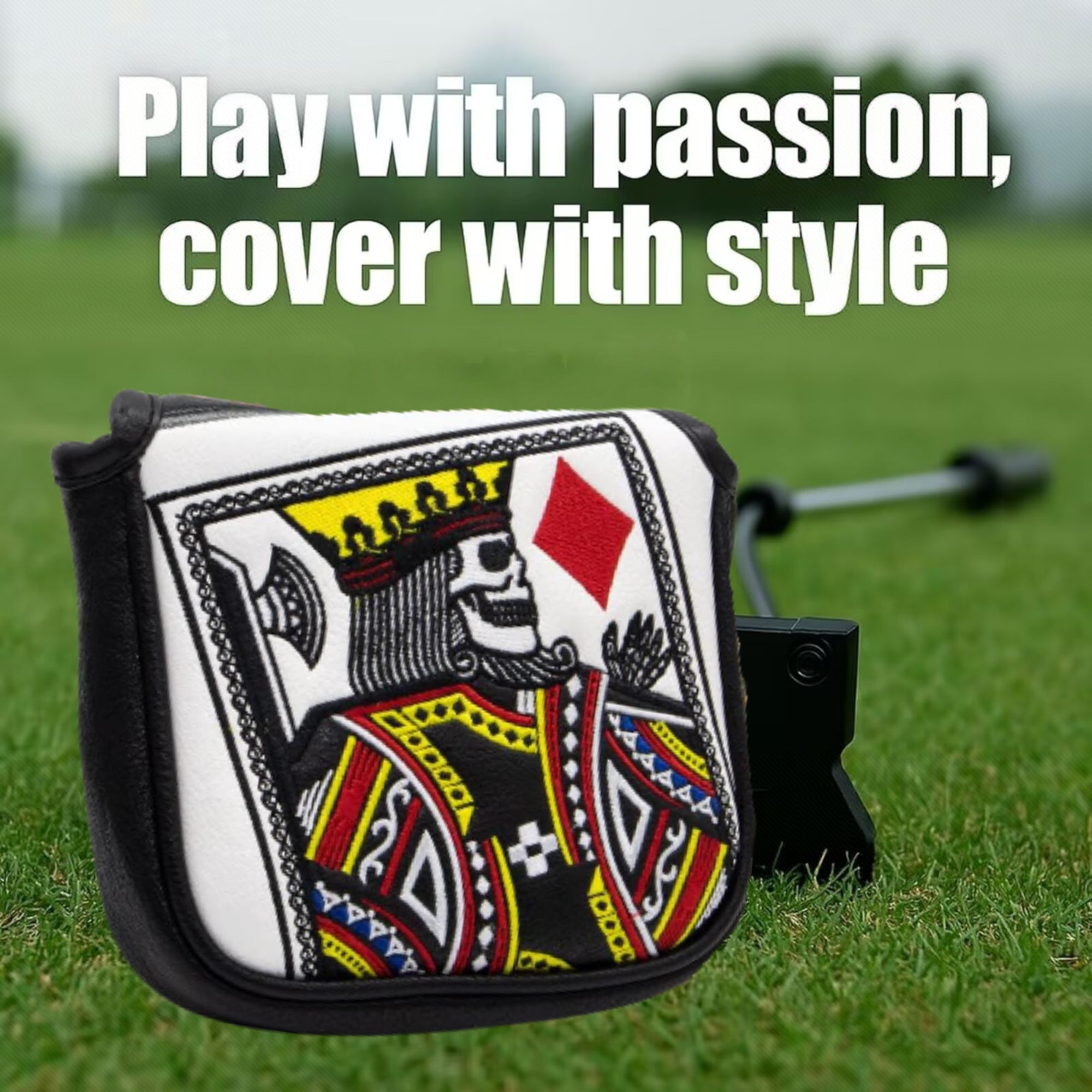 مضرب مطرقة مطرزة ملك القلوب مع - مراجعة Golf Equipment And Accessories وسعره