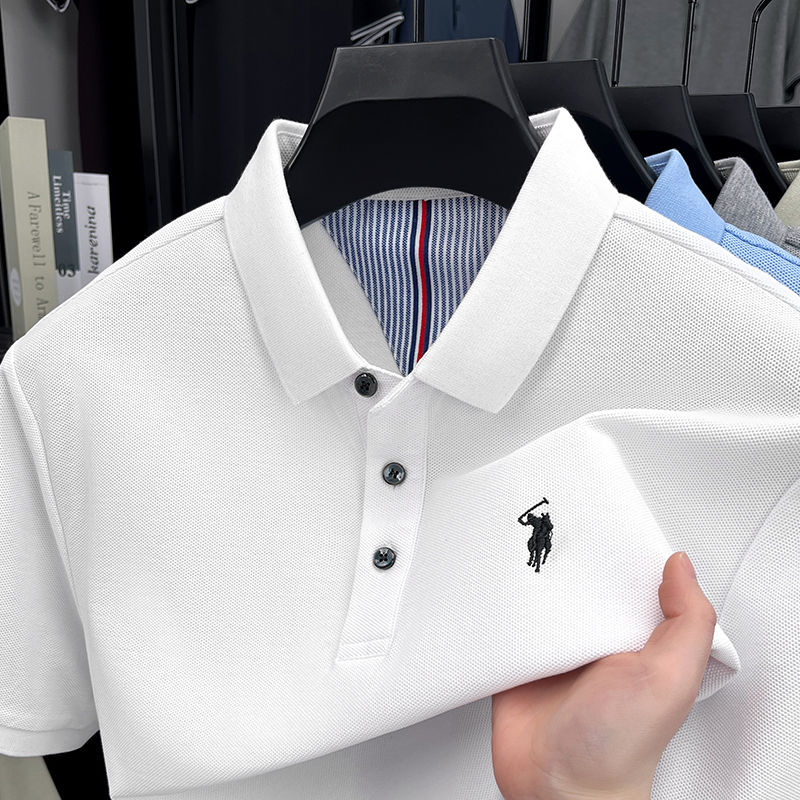قميص بولو رجالي صيفي قصير الأك - مراجعة Golf Equipment Rental وسعره