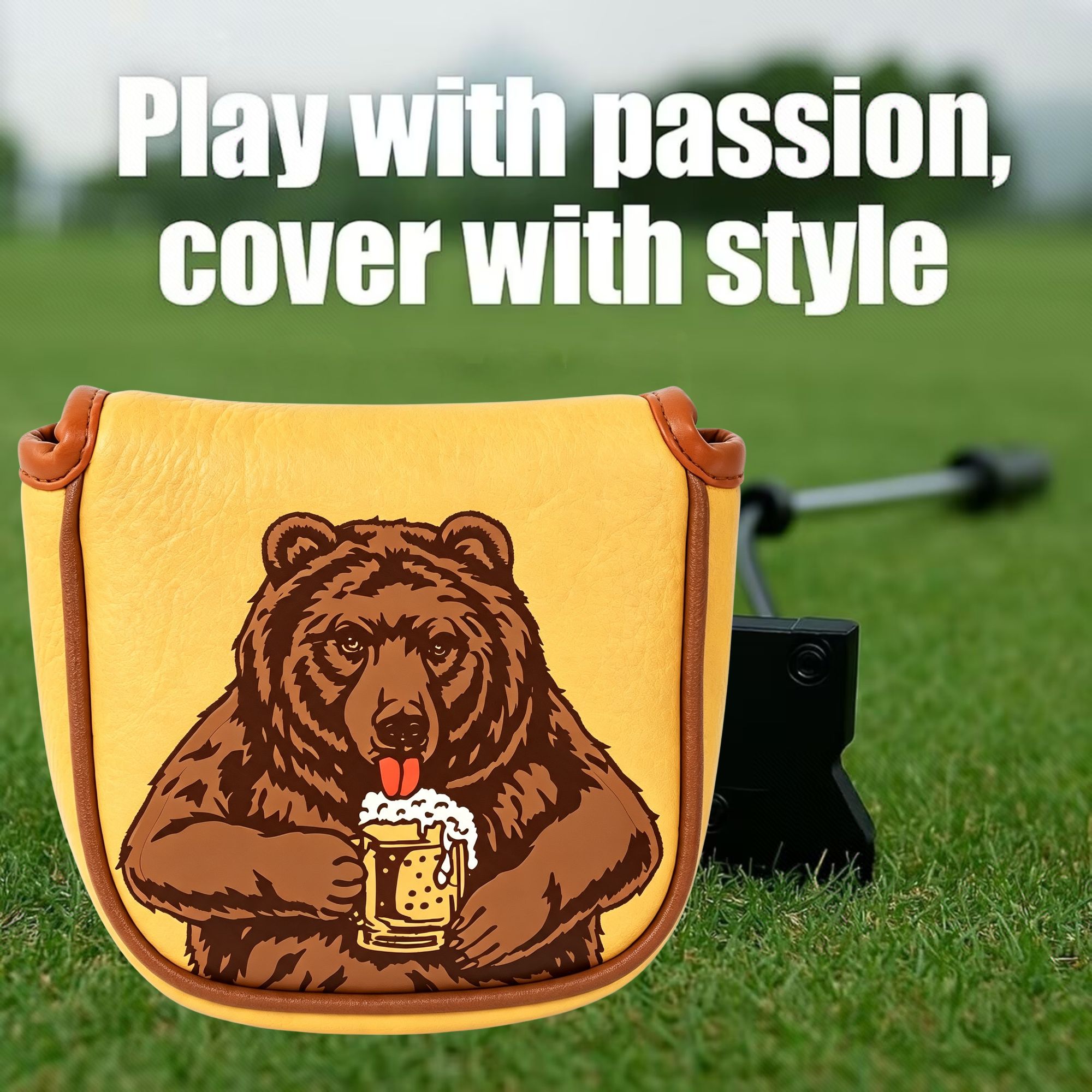 غطاء رأس مضرب الجولف مطرز بتصم - مراجعة Golf Equipment And Accessories وسعره