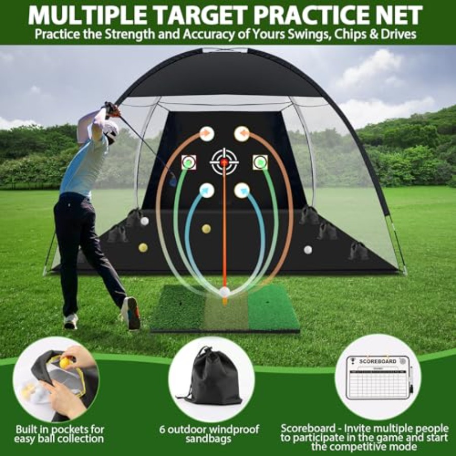 شبكة جولف، شبكة تدريب للضربات  - مراجعة Practice Net Hitting وسعره