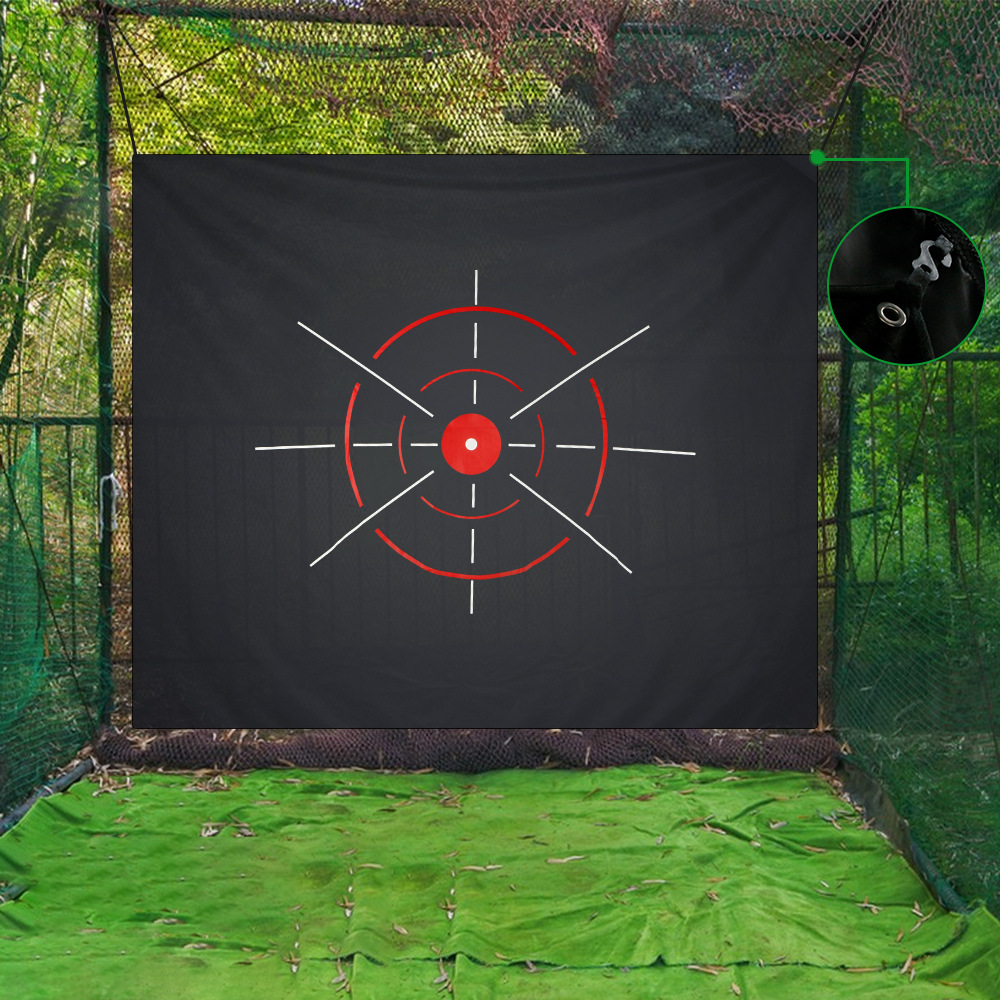 جولف الهدف القماش ضرب صافي ، م - مراجعة Practice Net Hitting وسعره