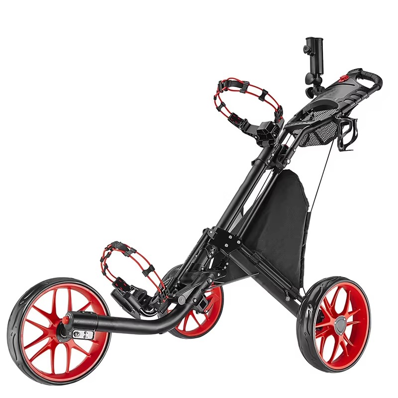 عربة جولف قابلة للطي بأربع عجل - مراجعة Pull Cart Fold وسعره