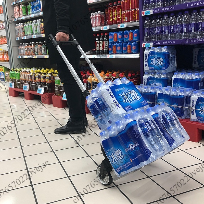 عربة أمتعة قابلة للطي من سبائك - مراجعة Pull Cart Fold وسعره